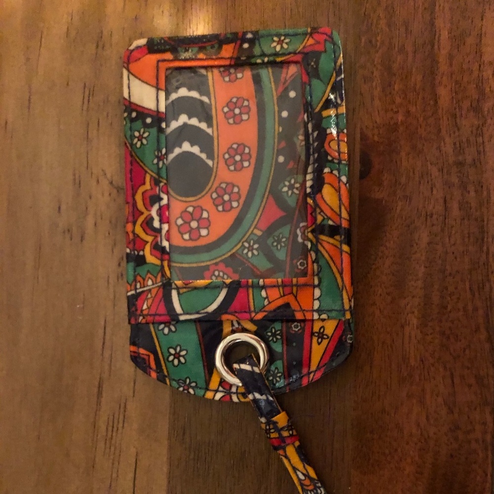 Vera Bradley luggage tag
